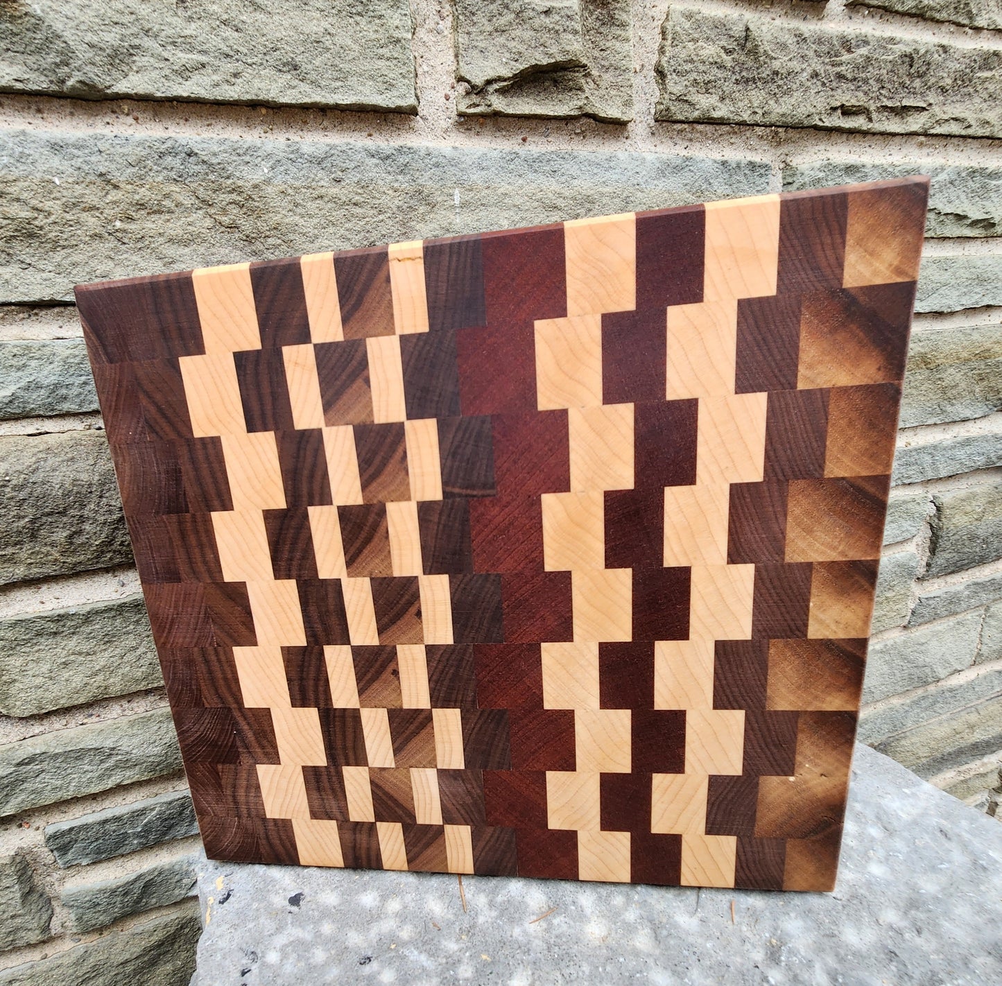 Cutting Block - End Grain - Walnut, Maple, Mahogany