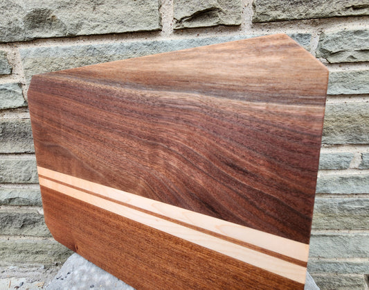 Cutting Board - Walnut, Maple, Mahogany