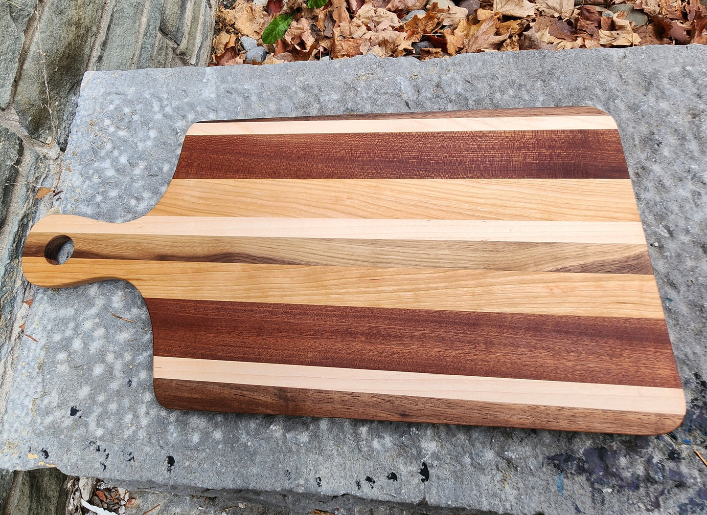 Charcuterie Serving Board - Walnut, Maple, Cherry, Mahogany