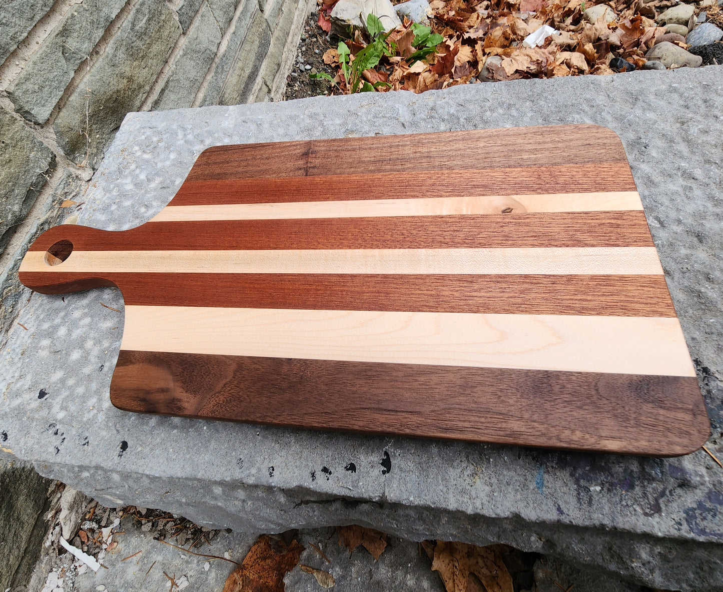 Charcuterie Serving Board - Walnut, Maple, Mahogany