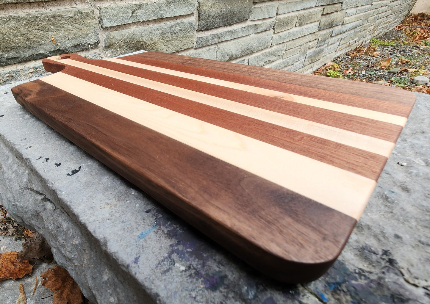 Charcuterie Serving Board - Walnut, Maple, Mahogany